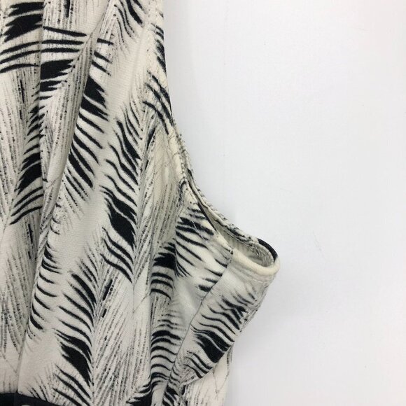 Patagonia Black & White ‘Margot’ Sleeveless Jersey Knit Fit &  Flare Dress S - Picture 10 of 16